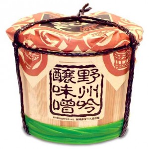 特撰 麦味噌 ４kg 杉木樽